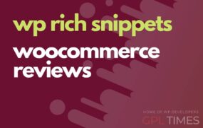 wprich snippets woocommerce reviews