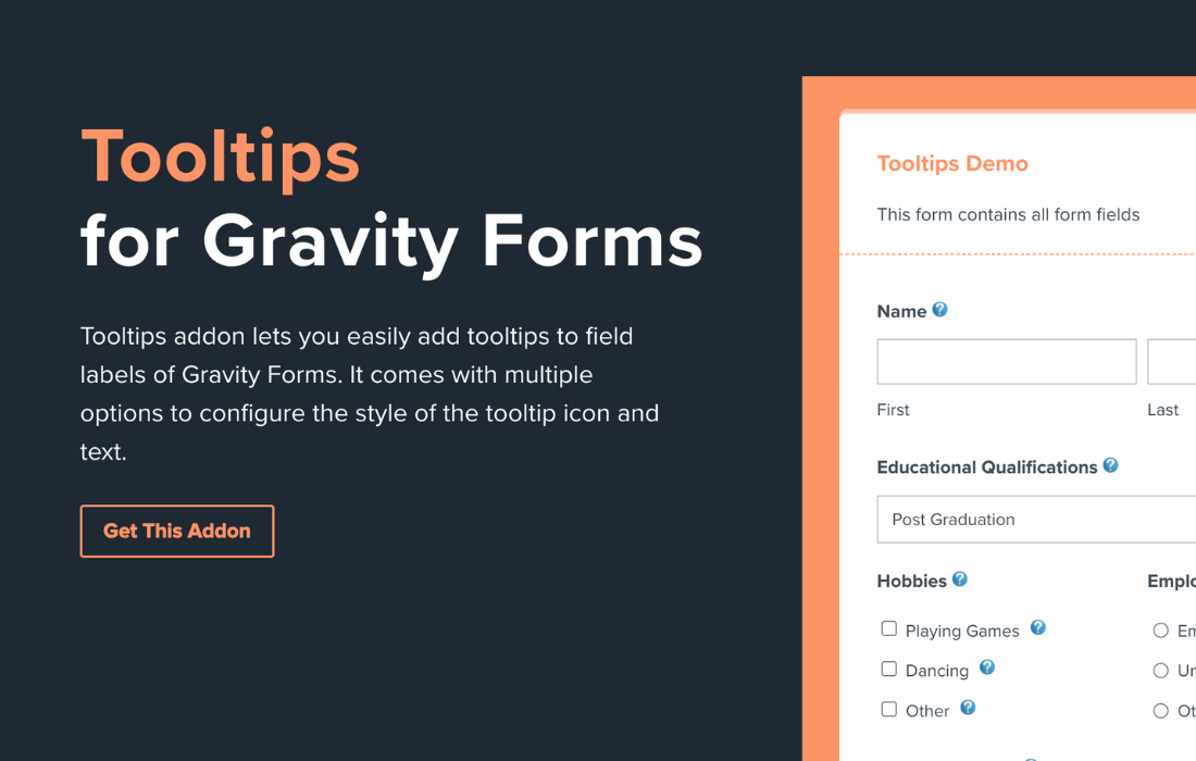 Gravity Forms Tooltips Addon 5.0