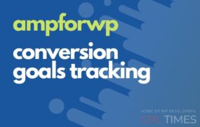 ampwp conversion goals tracking