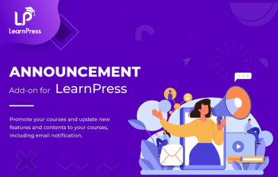 LearnPress Announcements Add-on 4.0.8.1