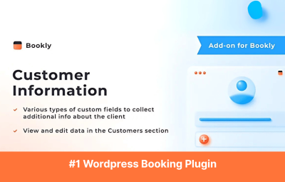 Bookly Customer Information (Add-on) 3.7
