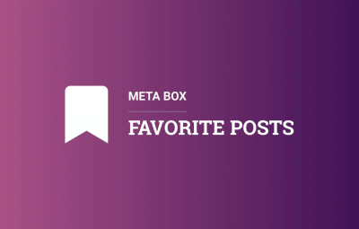 Meta Box Favorite Posts 2.0.9