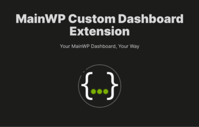 MainWP Custom Dashboard Extension 5.1