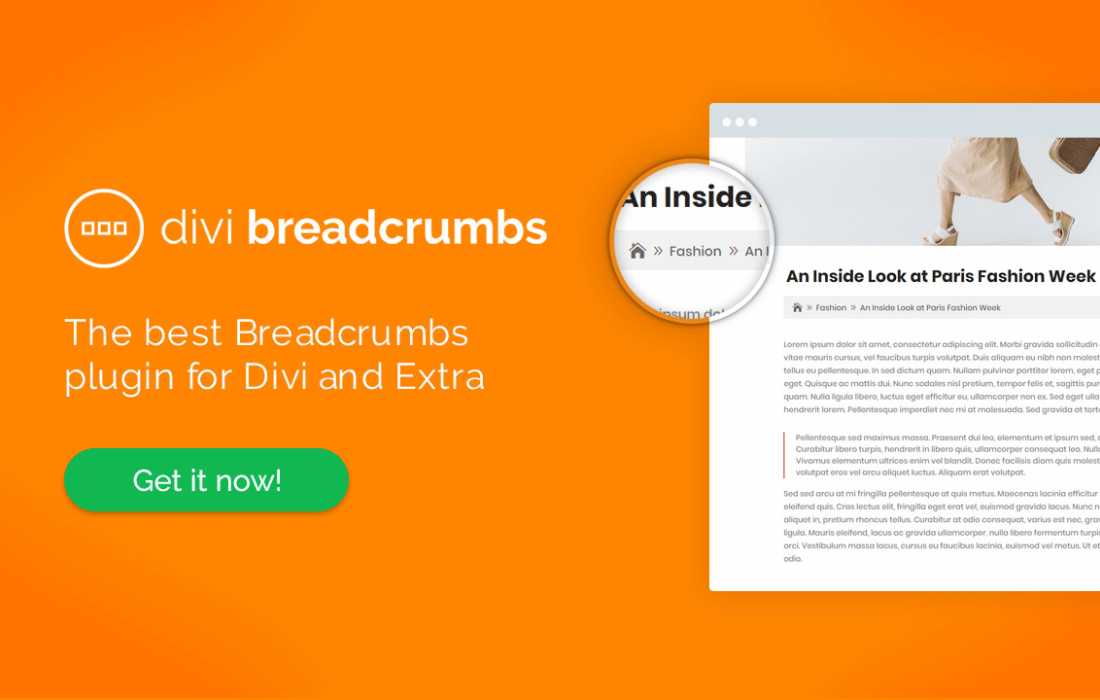 Divi Breadcrumbs 1.4.5