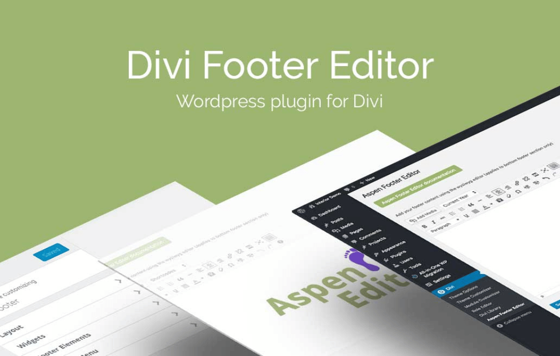 Divi Footer Editor 2.1.7