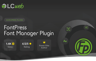 FontPress - Wordpress Font Manager 3.4.7