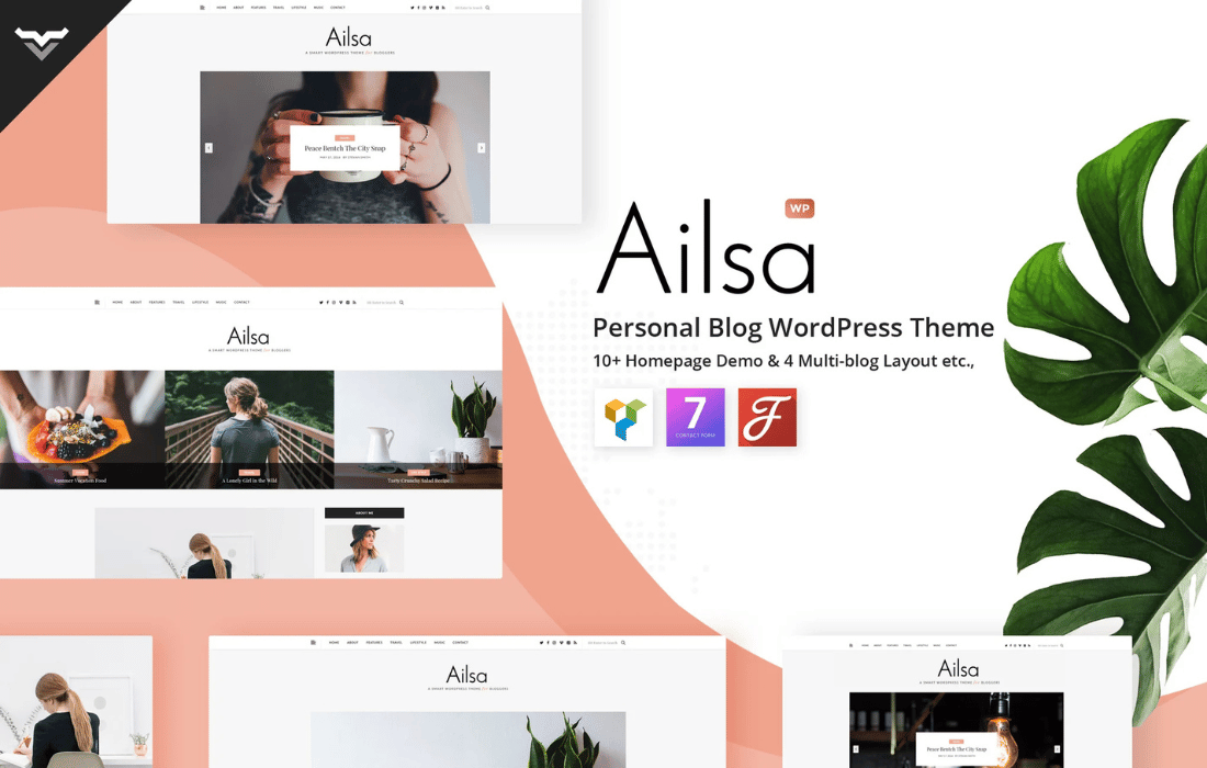 Ailsa - Personal Blog WordPress Theme 1.7.1
