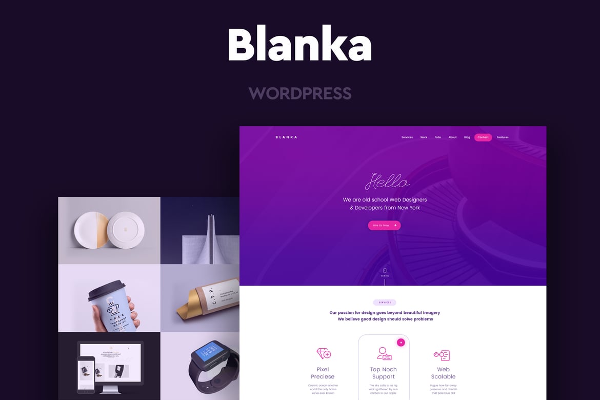 Blanka – One Page WordPress Theme 1.6