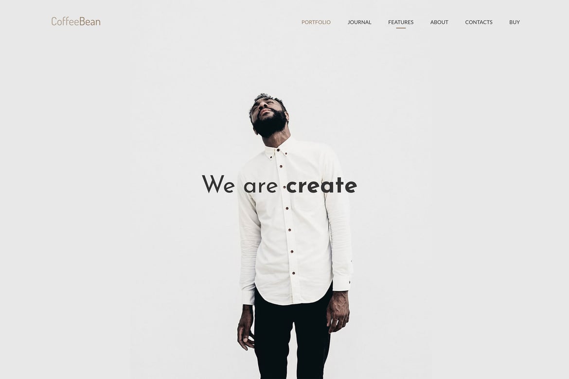 CoffeeBean – Easy & Simple Portfolio 1.25