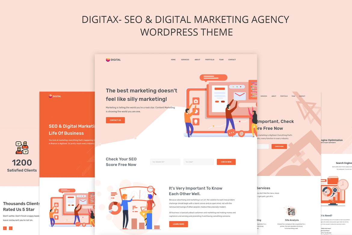 Digitax – SEO & Digital Marketing Agency Themes 1.2.2