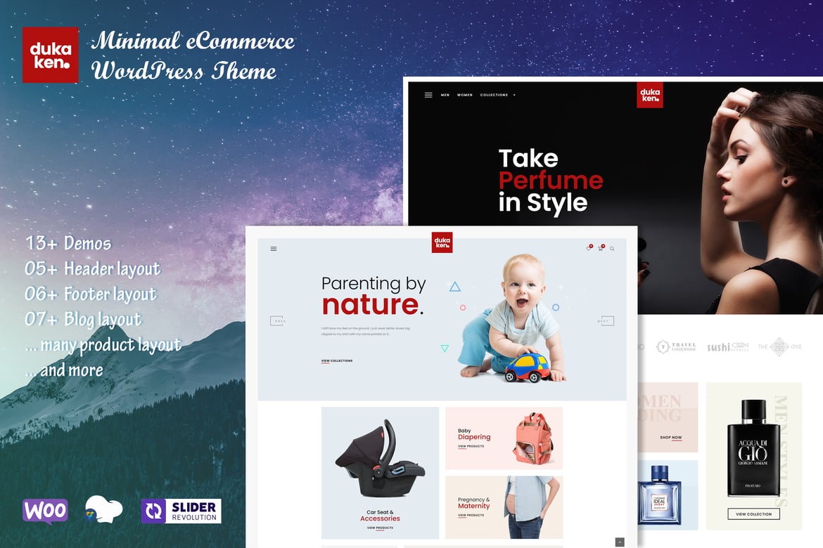 Dukaken – Multipurpose WooCommerce WordPress Theme 1.3.1