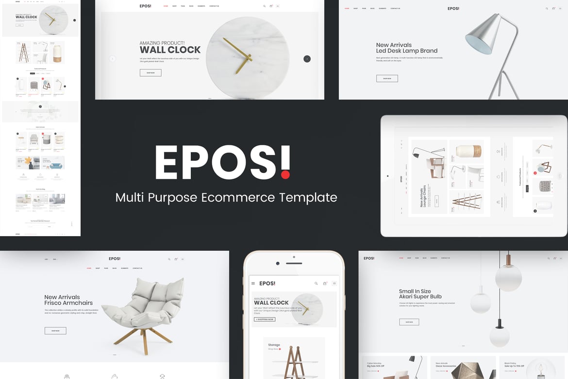 Eposi – Minimal Theme for WooCommerce WordPress 1.0.7