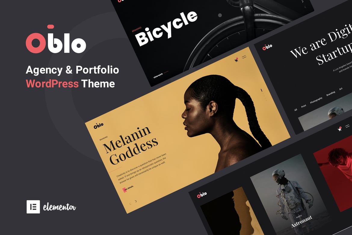 Oblo – Agency Portfolio Elementor WordPress Theme 2.4.0