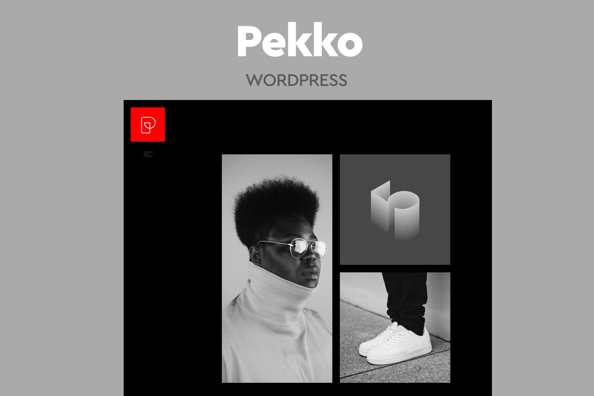 Pekko – Minimal Dark WordPress Theme 1.5