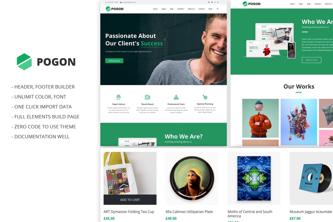 Pogon – Business and Finance Corporate Theme 1.2.0