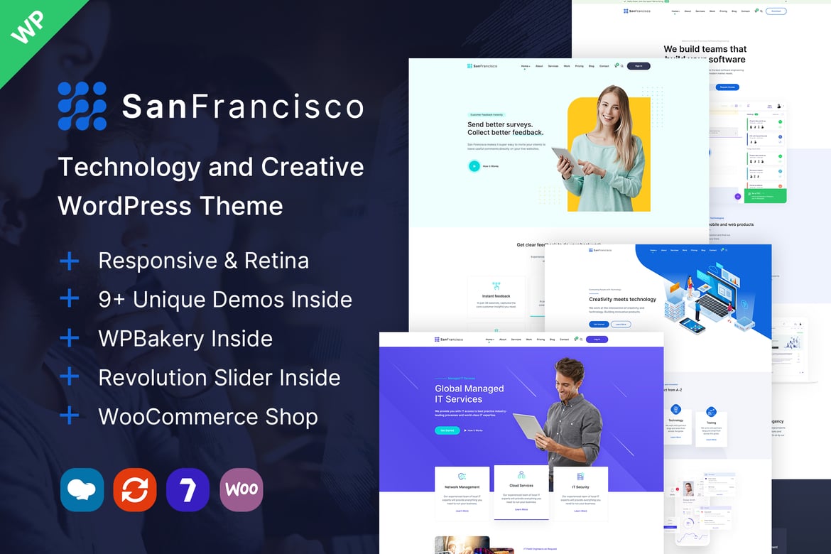San Francisco – Creative WordPress Theme 1.31