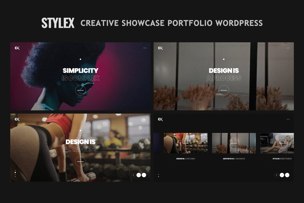 Stylex – Creative Showcase Portfolio WordPress 1.7