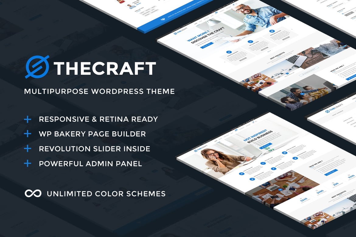 TheCraft – Responsive Multipurpose WordPress Theme 1.37