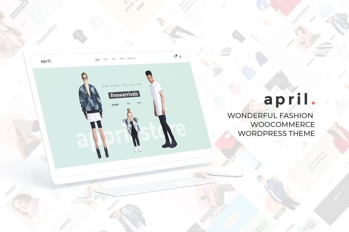 APRIL – Wonderful Fashion Theme 7.0