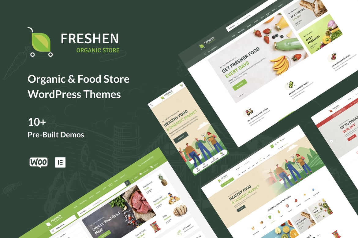 Freshen – Organic Food Store WordPress Theme 1.0.37