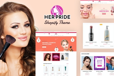 HerPride - Shopify Beauty Center, Cosmetic Shop