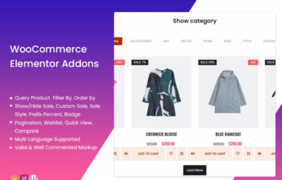 TF Woo Product Grid Addon For Elementor 1.0.2