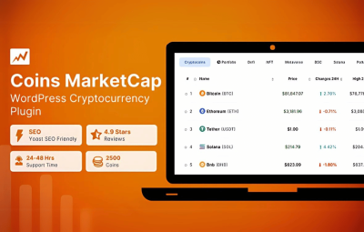 Coins MarketCap - Cryptocurrency Plugin 5.6.5
