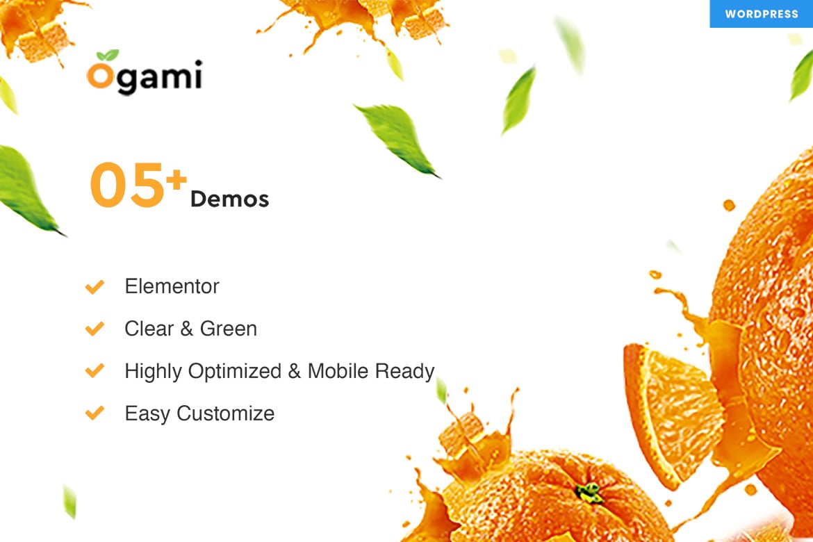 Ogami – Organic Store & Bakery WordPress Theme 1.66