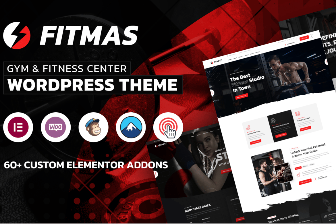 Fitmas – Gym & Fitness Center WordPress Theme 1.0.6
