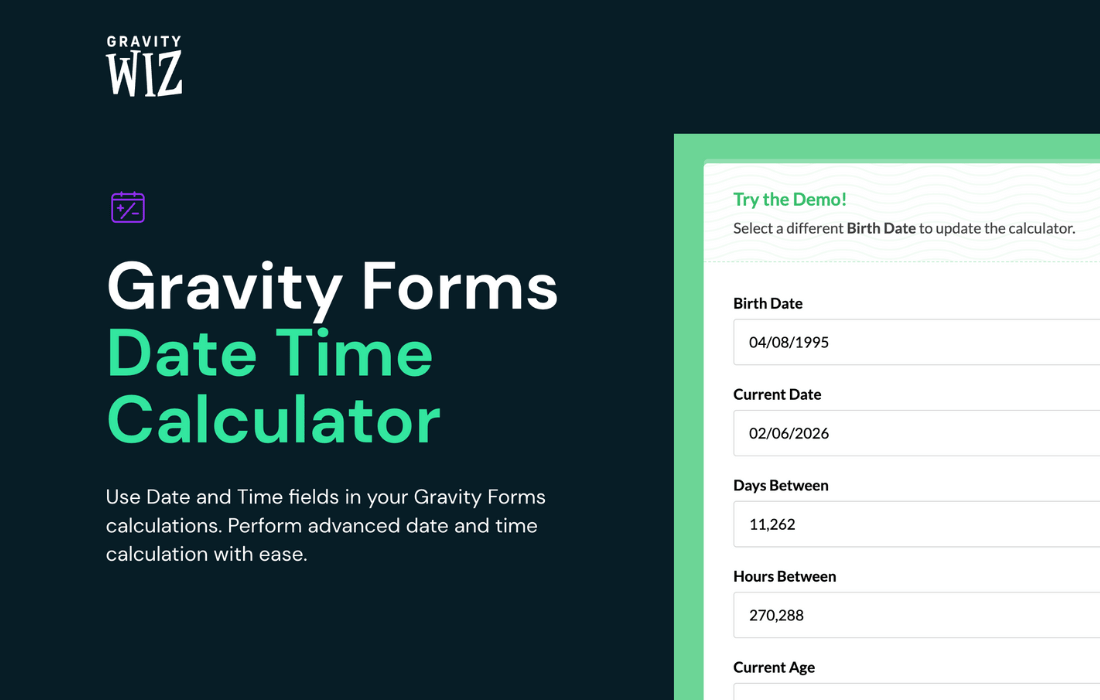 Gravity Forms Date Time Calculator 1.0-beta-4.23