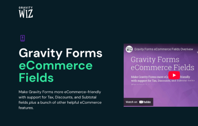 Gravity Perks eCommerce Fields 1.2.33
