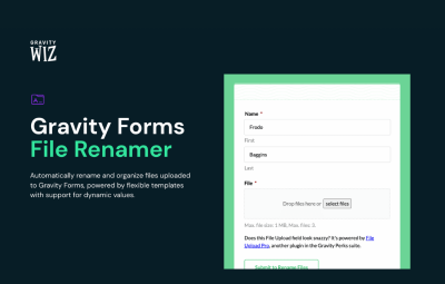 Gravity Forms File Renamer 1.0.11