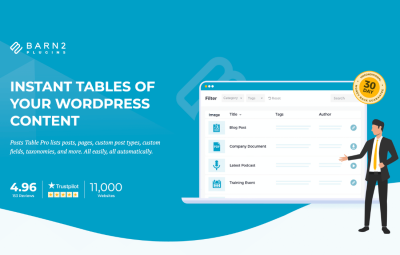 Posts Table Pro 3.3.5
