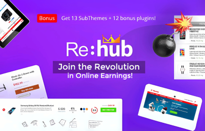 REHub - Price Comparison, Multi Vendor Store Theme 19.9.5