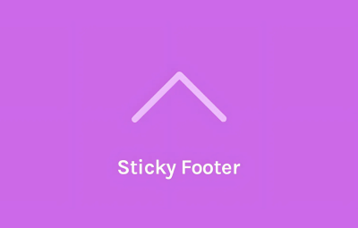 OceanWP Sticky Footer 2.1.1