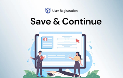 User Registration Save and Continue 1.0.5