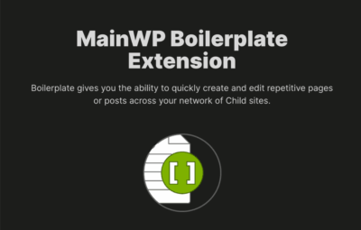 MainWP Boilerplate Extension 5.0.4