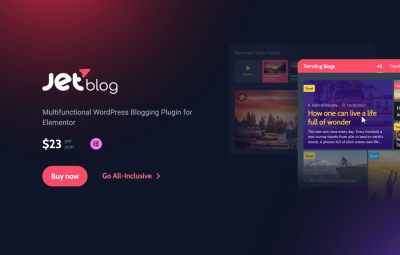 JetBlog - Blogging Package for Elementor 2.4.4.1