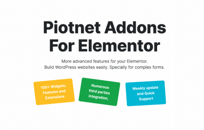 Piotnet Addons For Elementor Pro 7.1.63