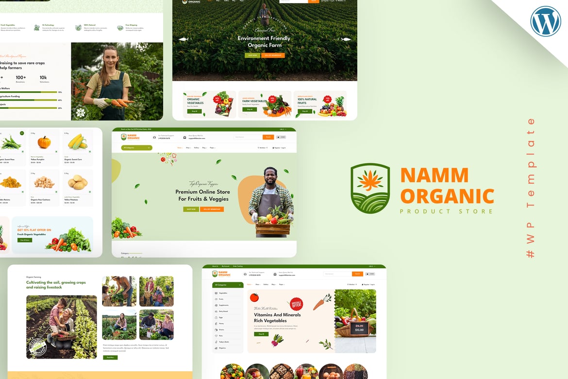 Namm – Grocery Shop WordPress Theme 1.1.2