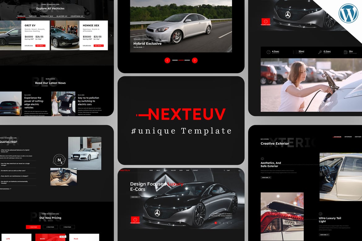 NextEuv – EV Shop, Single Product Store Theme 1.1.2