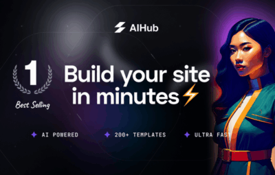 AI Hub - Startup & Technology WordPress Theme 1.3.10