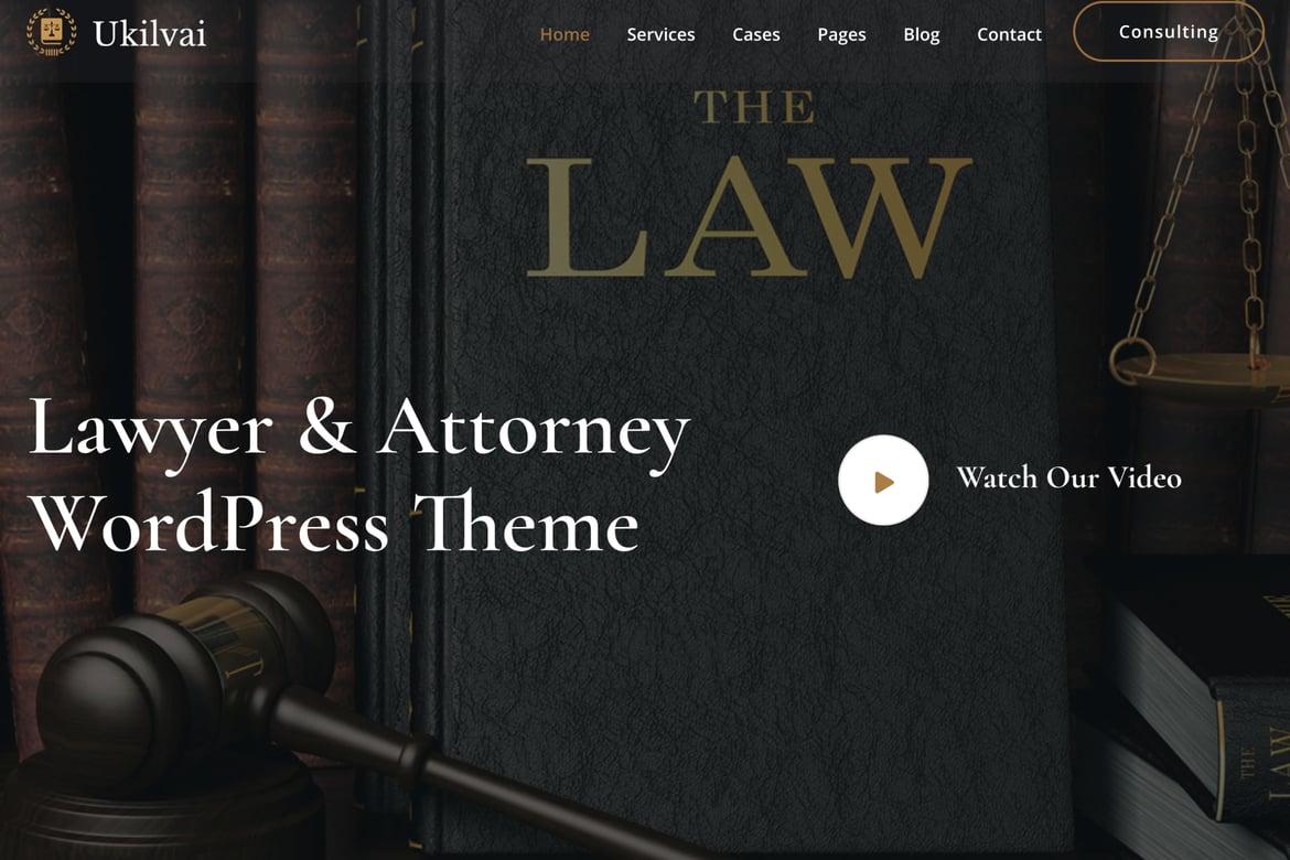 Ukilvai – Lawyer & Attorney WordPress Theme 1.1.8