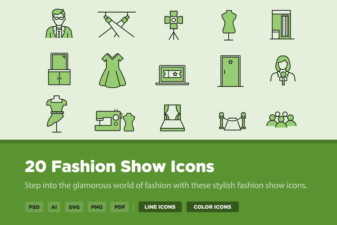 20 Fashion Show Icons
