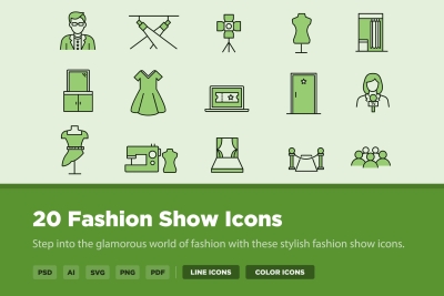 20 Fashion Show Icons