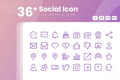 36+ Social Icon Collection