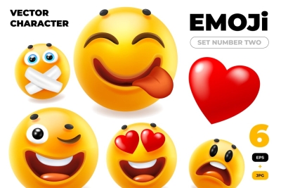 3d Emoji | Vector Set