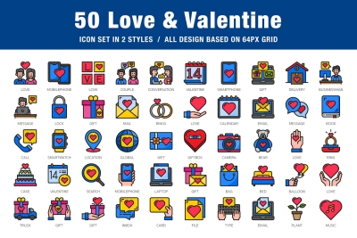 50 Love And Valentine