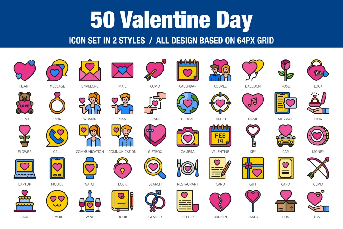 50 Valentine Day