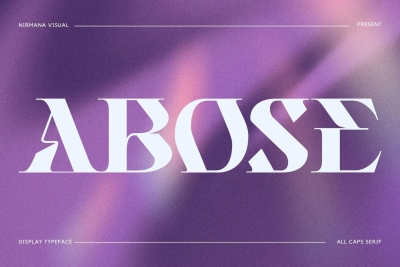 Abose - Modern Branding Logo Font